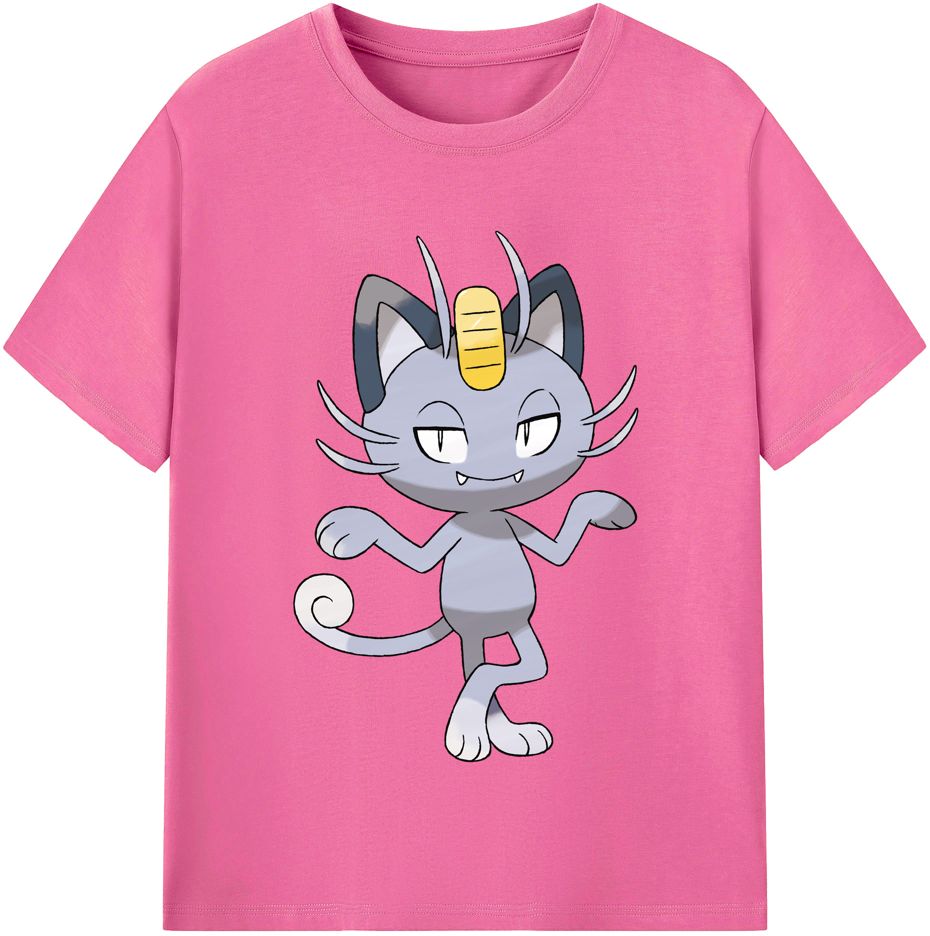 （画像用） ポケットモンスター Pokémon レディースカジュアルプリントTシャツ（綿100％）